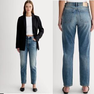 Everlane The 90’s Cheeky Jean Button Fly Straight Leg Size 33